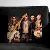 M-Maneskin Band Cushion Cover Pillowcase Ultra Soft Skin Friendly Fabric Cloud Like Comfort & Concealed Zipper