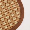 Summer Cool Mat for Pets Scratch-Resistant Wear-Resistant Large Breathable Natural Rattan Cooling Mat Anti-Slip Pet Bed