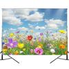 Multi-functional spring garden background cloth with flowers and butterflies - family gatherings