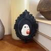 2025 Neu Halloween Gotisch Süßer Geist zum Süßes oder Saures Wandbehang Harzornament Dekoration Desktop-Ornament