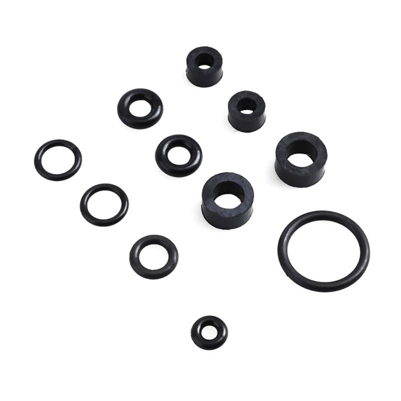 Fuel Supply & Return & Feed Line Fitting Sleeve Seal O-Rings Kit F81Z-9C387-BA For 7.3L Diesels 1999-2003