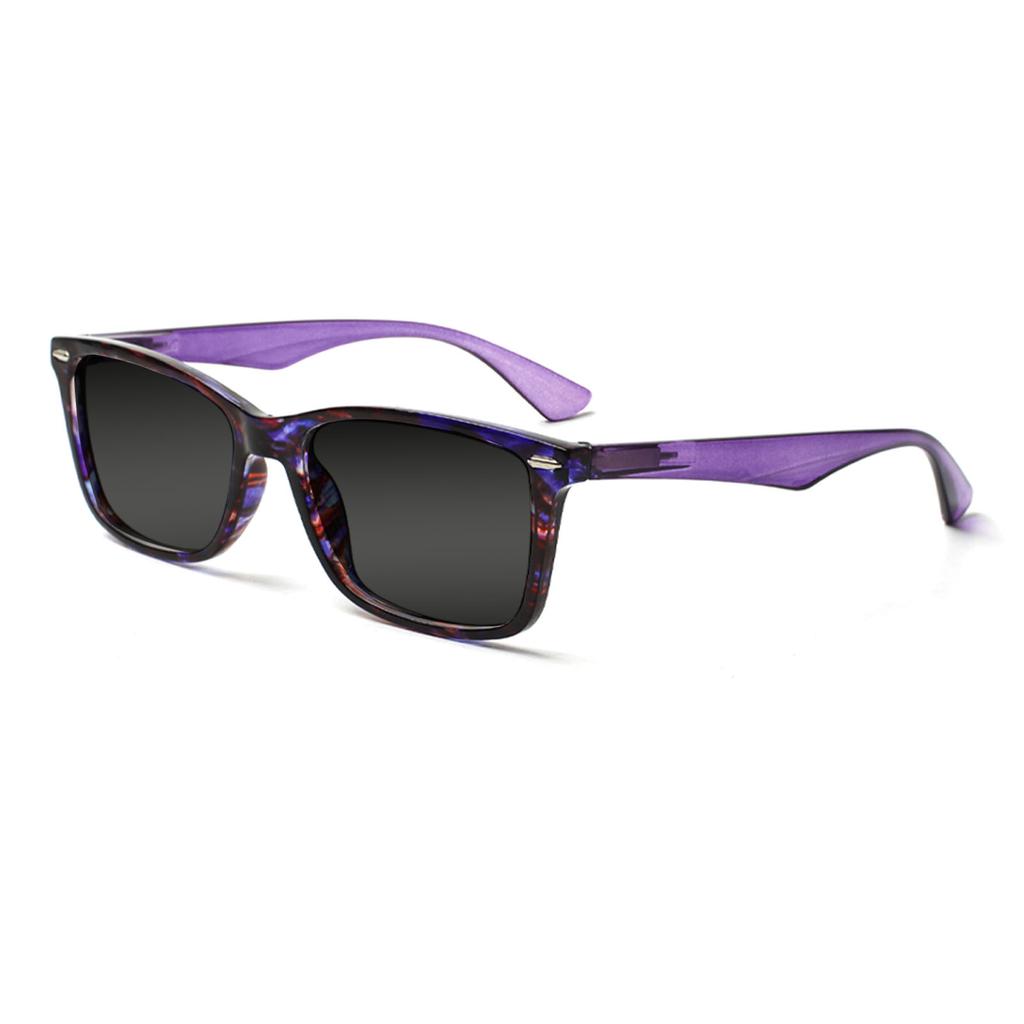 TUREZING Reading Glasses for Women Men Fashion Gray Lens Sunglasses Outdoor Travel Sunshade Prescription Eyewear
