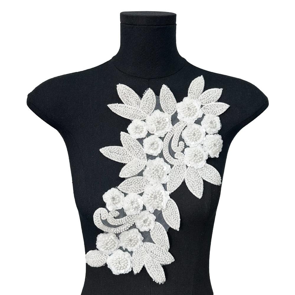 Sequin Clothing Applique Elegant Clothes Patches Applique Patch Repair  Evening Dress