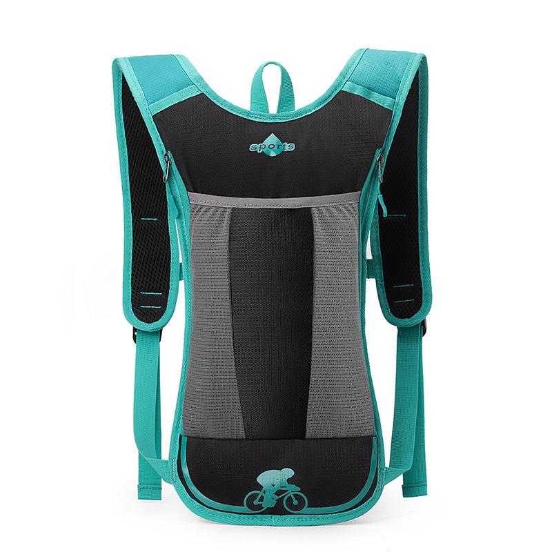 

Мужской рюкзак для пеших прогулок на открытом воздухе, большой вместимости, спортивный рюкзак для воды, фитнес, легкий рюкзак озеро синий