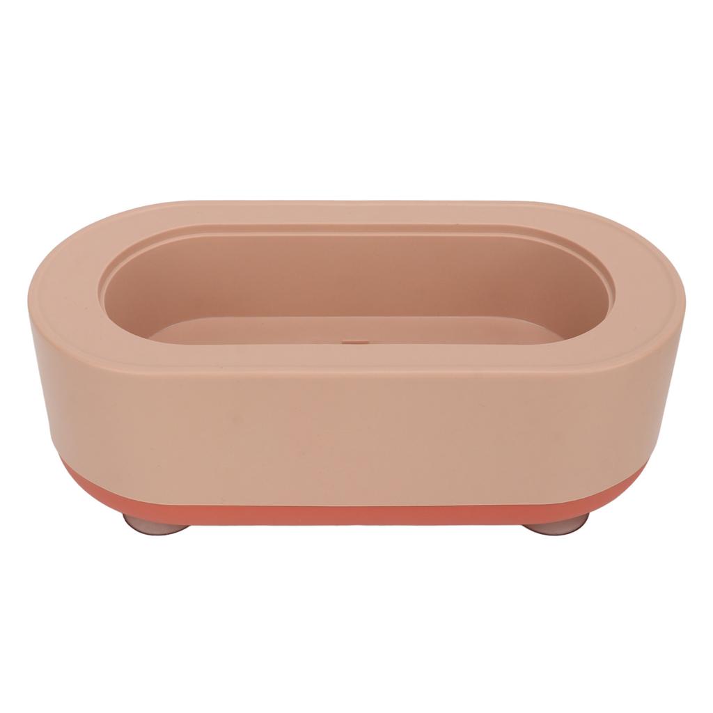 Smyckesrengöringsmaskin Mini Ultraljudsrengörare Uppladdningsbar Oval Multifunktionell Rengöringsmaskin
