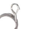 Locking Stainless Steel Wire Rope Adjustable Retractable Suspension Lanyard for Industrial Equipment Hanging Work