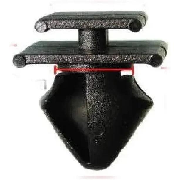 10x Door Side Moulding Plastic Trim Clip/Bumpstrip Rubstrip For Peugeot 406, Citroen (OEM: 856534)