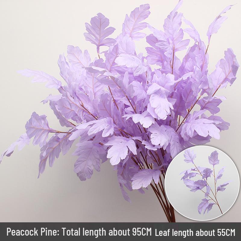 10-Piece Purple Series Artificial Floral Set: Ground Row, Aisle, and Burgundy Wedding Decoration Flowers