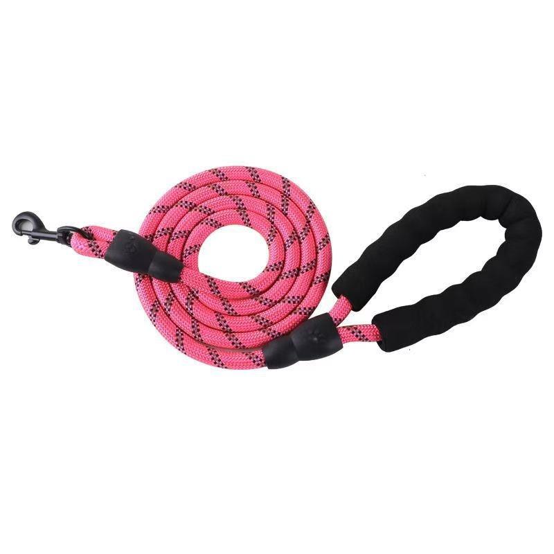 Dog Leash Multi-color Nylon Dog Leash Explosion-proof Dog Leash Outdoor Pet Leash