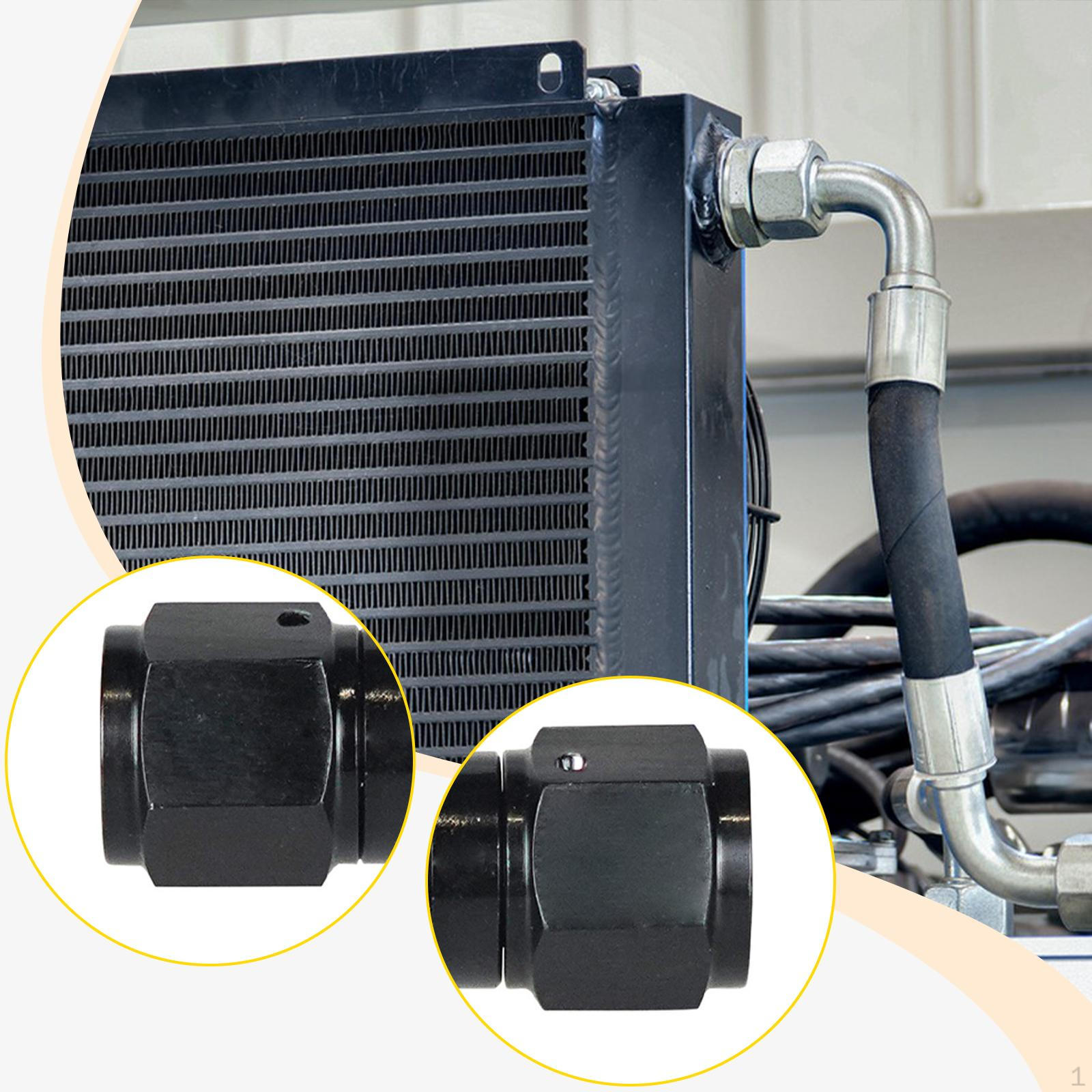 

Переходник-муфта с внутренней резьбы на прямой поворотный штуцер Прочные автомобильные аксессуары AN4