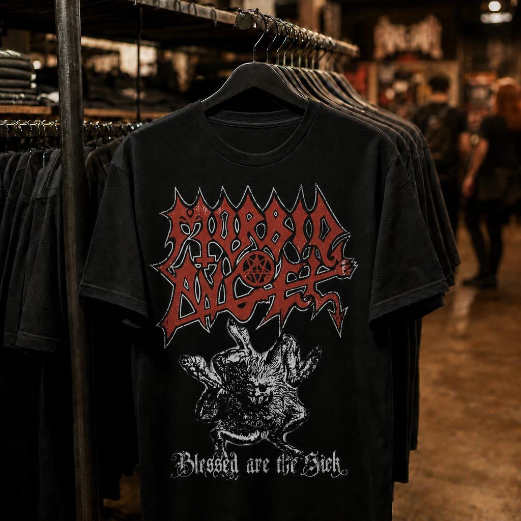 MORBID ANGEL Schweres T-Shirt 220GSM | Herren Damen Premium 100% Baumwolle