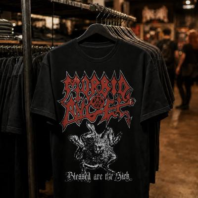 MORBID ANGEL Schweres T-Shirt 220GSM | Herren Damen Premium 100% Baumwolle