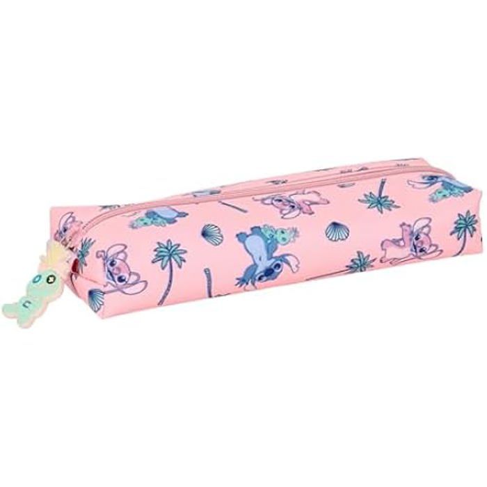 Trousse rectangulaire - SAFTA - Stitch Beach - Confortable - Polyvalente - Enfants scolaires