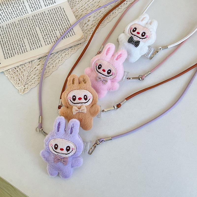 Labubu Mobile Phone Lanyard Adjustable Phone Straps Universal Phone Crossbody Shoulder Rope Mobile Phone Anti-Lost Chain