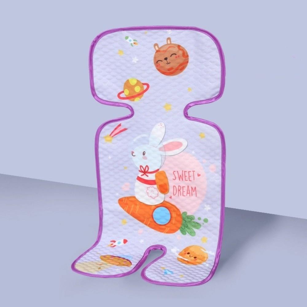 

Washable Baby Stroller Seat Cushion Ice Silk Baby Stroller Sleeping Cushion фиолетовый