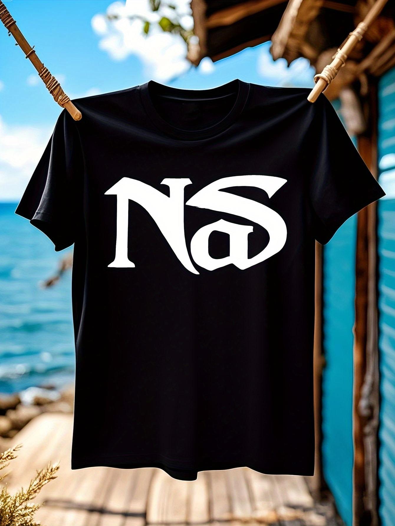 Nas Hip Hop Rap Music Graphic Tshirt Graphic Tshirt - Bol... XL