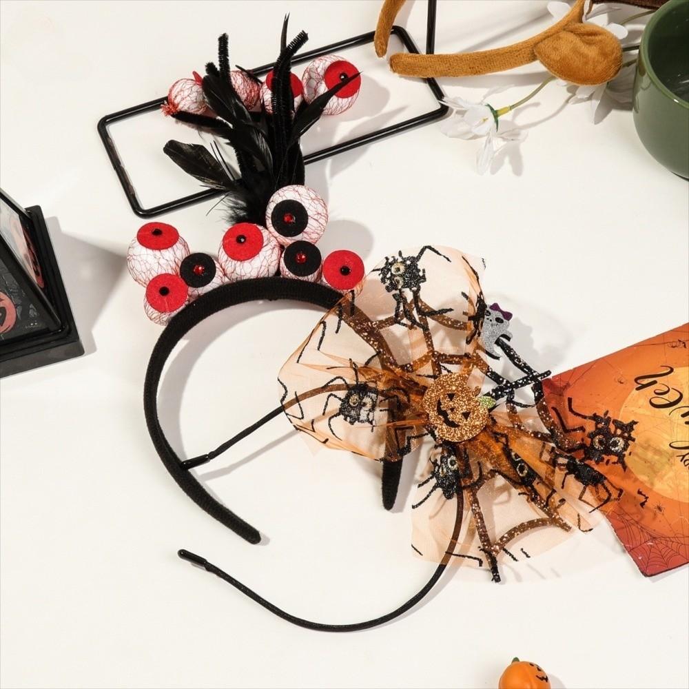 Bat Halloween Hair Hoop Ghost Festival Hair Accessories Cute Spider Headband  Women