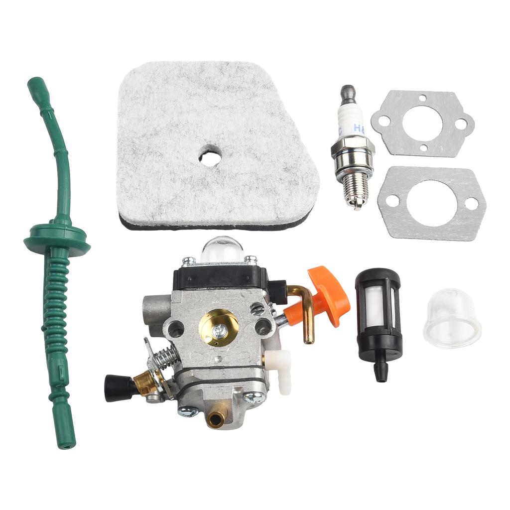 Fuel Filter Set Carburetor Kit 1 Set Accessories Replacement Trimmer Lawn Mower Part Brand New Easy To Install