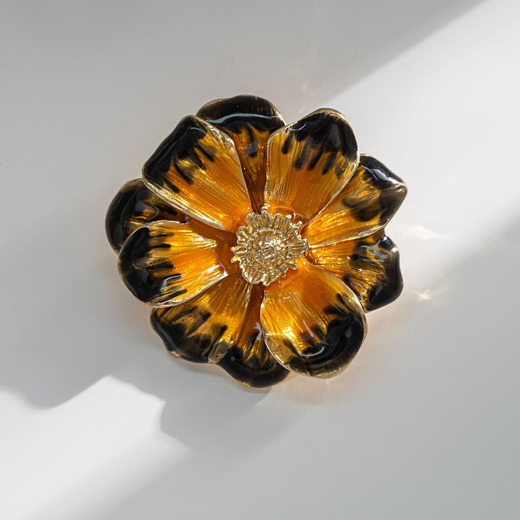 Senior brosjer blomst blad brosje pins for kvinner dress anheng mote brosjer smykker