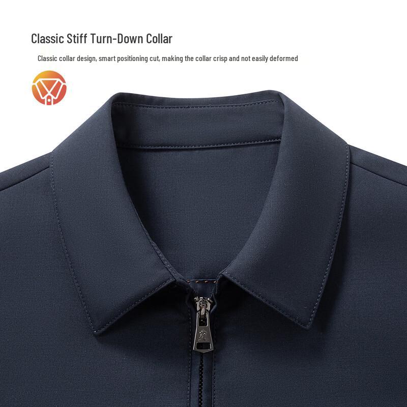 MONTAGUT Men's Business Casual Fine Wool Blend Jacket