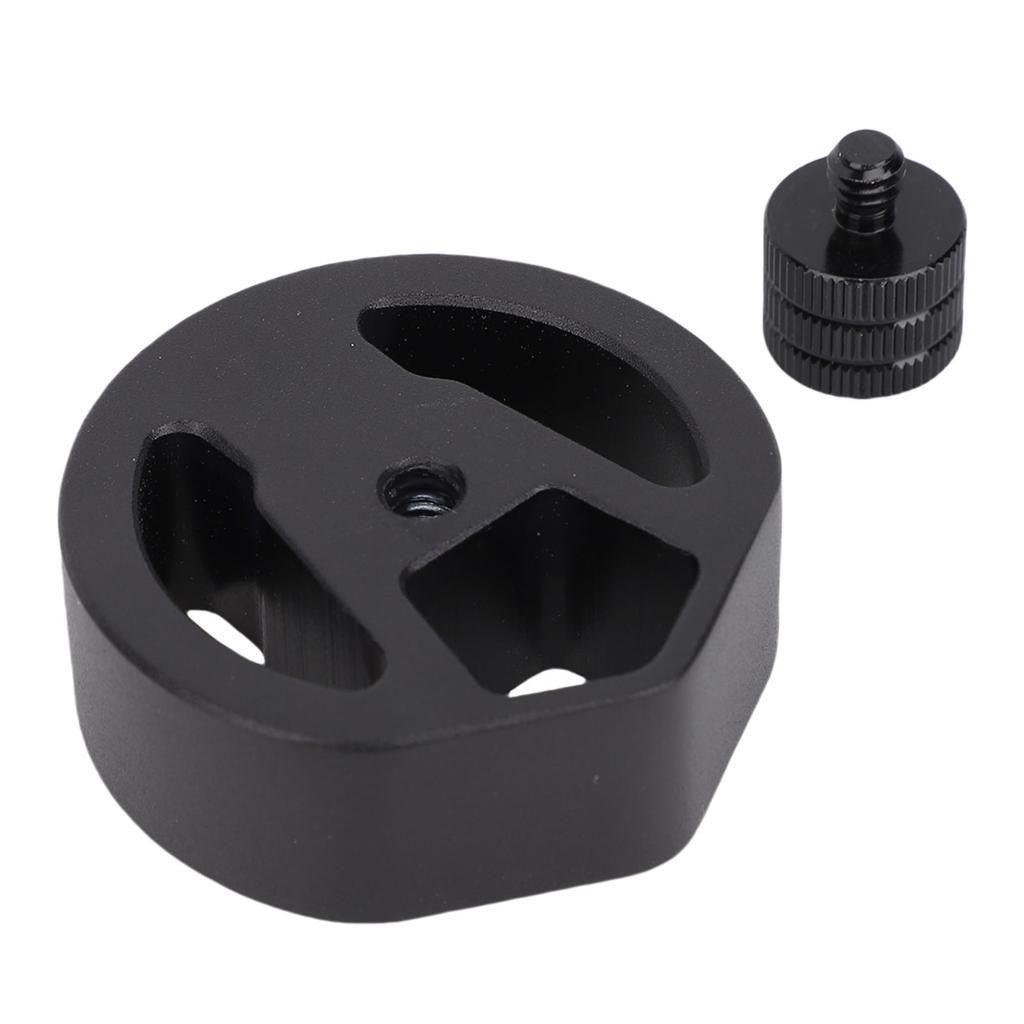 Tripod Adapter Suitable for Mini Dish Aluminum Alloy 1 4in 20 and 3 8in 16 Threaded Mount Adapter