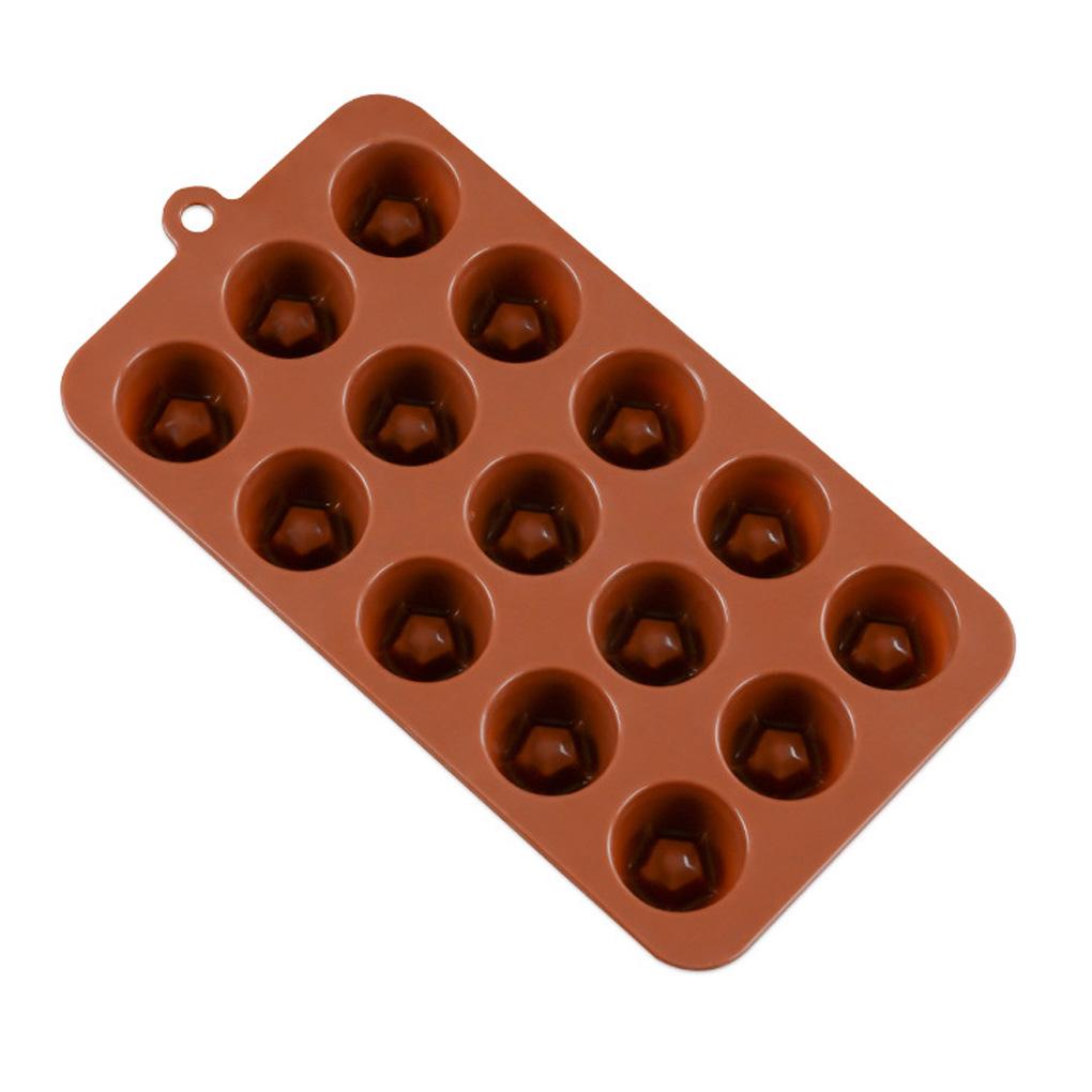 15 Dutinová forma na dort Silikonová forma na pečení na čokoládu Želé na cukr Pomůcky na fondán Dekorace na dort