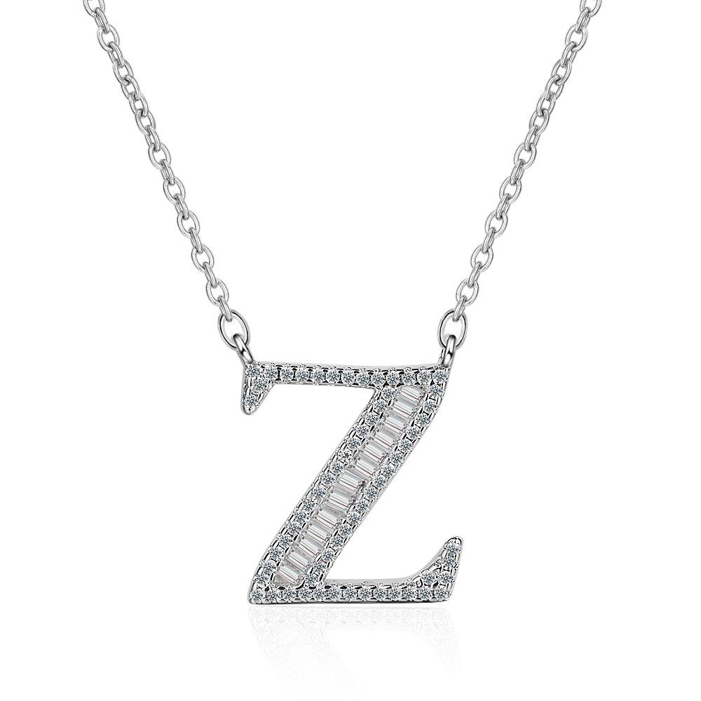 26 Letters of The Alphabet Necklace Female Romantic Travel with The Same Short Section of The Collarbone Chain Valentine's Day Gifts Necklace