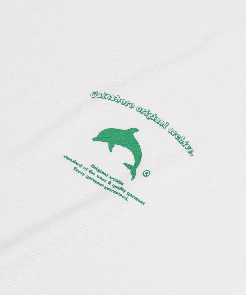 GAINSBORO Coolmore Dolphin Short Sleeve T-Shirt_Off-White