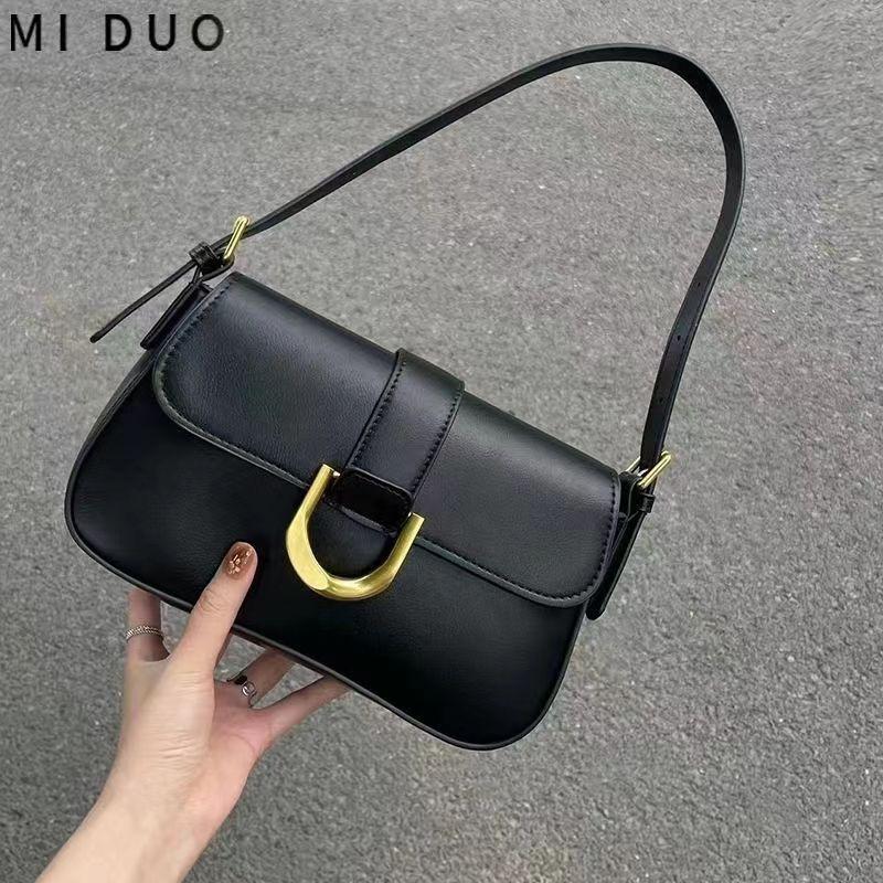 Fashion casual bag new underarm high-end sense versatile shoulder messenger bag French niche Korean small satchel single
