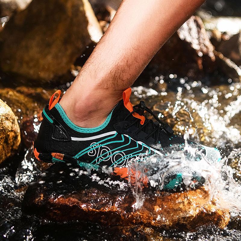 Quick Dry Wading Shoes for Men Breathable Women's Beach Barefoot Aqua Shoes Anti-slip Water Sports Shoes Surfing Diving Fishing
