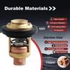 Quality 122°F Thermostat for Yamaha Outboard 115 150 200 225 250HP 2-Stroke