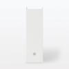 MUJI Recycelter Polypropylen Stand-Aktenbox Weiß B10 x x 83904340 - Grau, ca.. D27.6 H31.8cm,