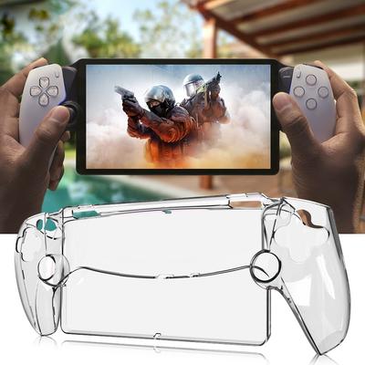 Transparent Protective Case Shockproof PC Gaming Console Controller Sleeve Skin Anti-Drop for PS5 Portal for Playstation Portal