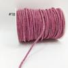 SINRONG 4mm Forme Ronde DIY Cristal Noeud 6 Rangées Décoration Cristal Strass Colorés Bling Corde Strass