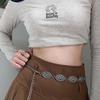 Retro Metal Waist Chain: Fashionable Accessory for Dresses and Sweaters