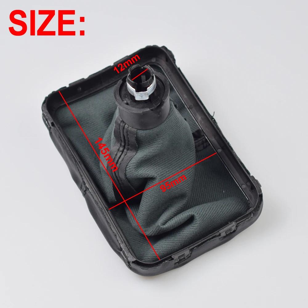 New For 5Speed Gear Stick Shift Knob Leather Boot for VW Beetle 1998 1999 2000 2001 2002 2003 2004 2005 2006 2007 2008 2009 2010