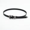 Vintage Chic Women's Jeans Belt With Alloy Buckle Classic And Stylish