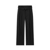 Kaslead New Women clothes Western Style Fashion Simple and Versatile Curling Waist Pants 8619461