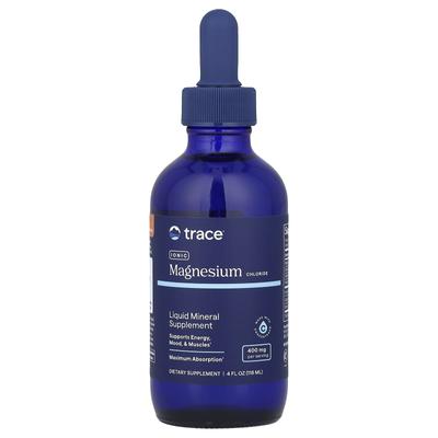 Trace, ionisches Magnesiumchlorid, 400 mg, 4 fl oz (118 ml)