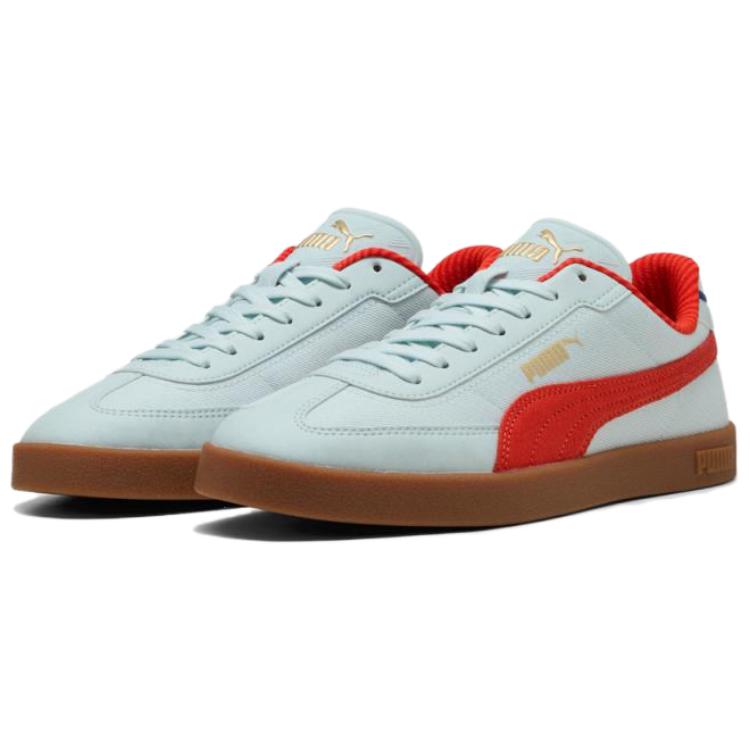 Puma Club II Era Comfortable Versatile Low-Top Sneakers Unisex Sneakers Light-Blue 402621-02