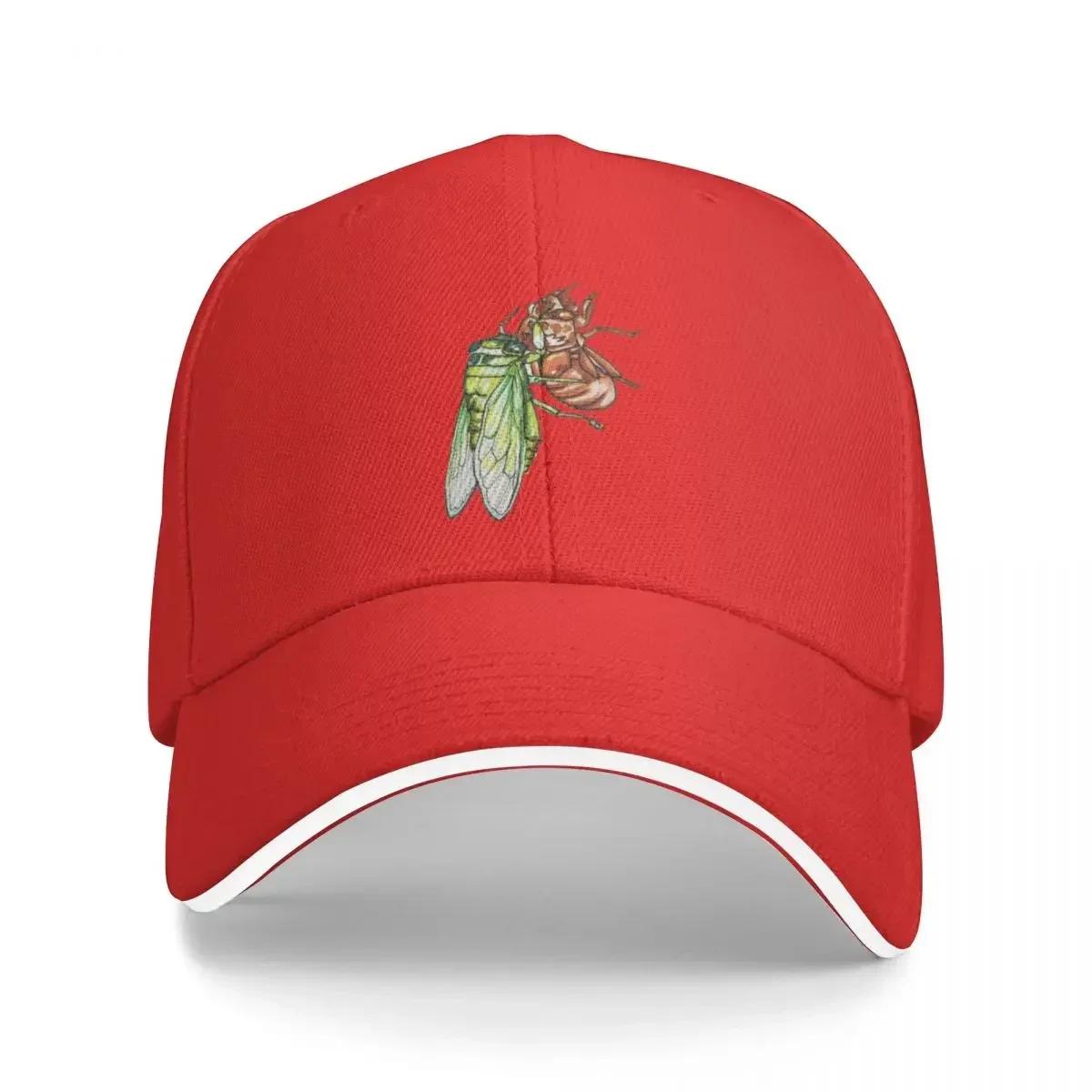 Cicada Emerging Baseball Cap Hip Hop Mountaineering funny hat Womens Beach Visor Unisexs