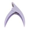 Acrylic Nail Clipper Professional Stainless Steel Nail Tip Cutter False Nail Trimmer Manicure Tool Purple