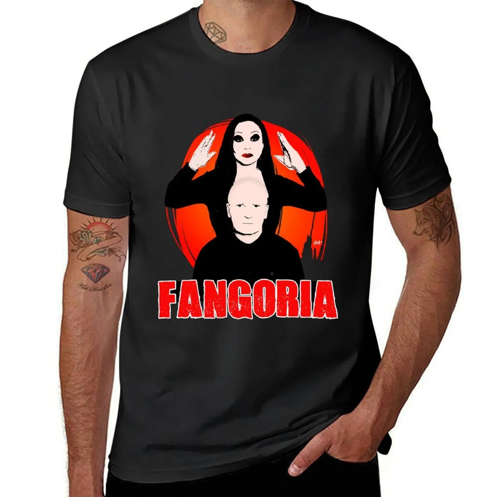 

fangoria T-Shirt street wear customs design your own custom shirt men clothings L