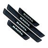 For Haval H3  2024 2025 Stainless Steel Plastic Car Door Scuff Plate Trim Pedal Thresold Kick Pad Protector Sticker Styling