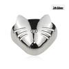 Women's Pointed Toe High Heel Protector - Leather Anti-Kick Decorative Cover with Metal Cap for Shoe Protection.