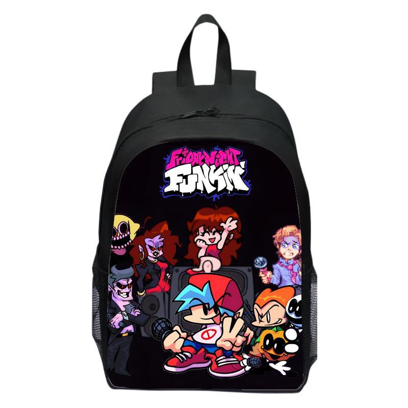Friday Night Funkin Children's Backpack Fashion Backpack for Primary, Secondary, and High School Students