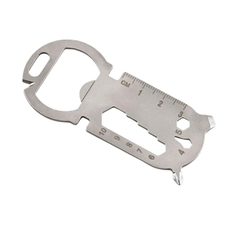 9 in 1 Credit Card Multitool Keychain Multitool Tool Card Hiking Camping Tool Bottle Opener Pocket Multitool Credit Card