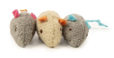 Jouets Lancer Souris Herbe à Chat SkitterCritters SmartyKat (3 paquet)
