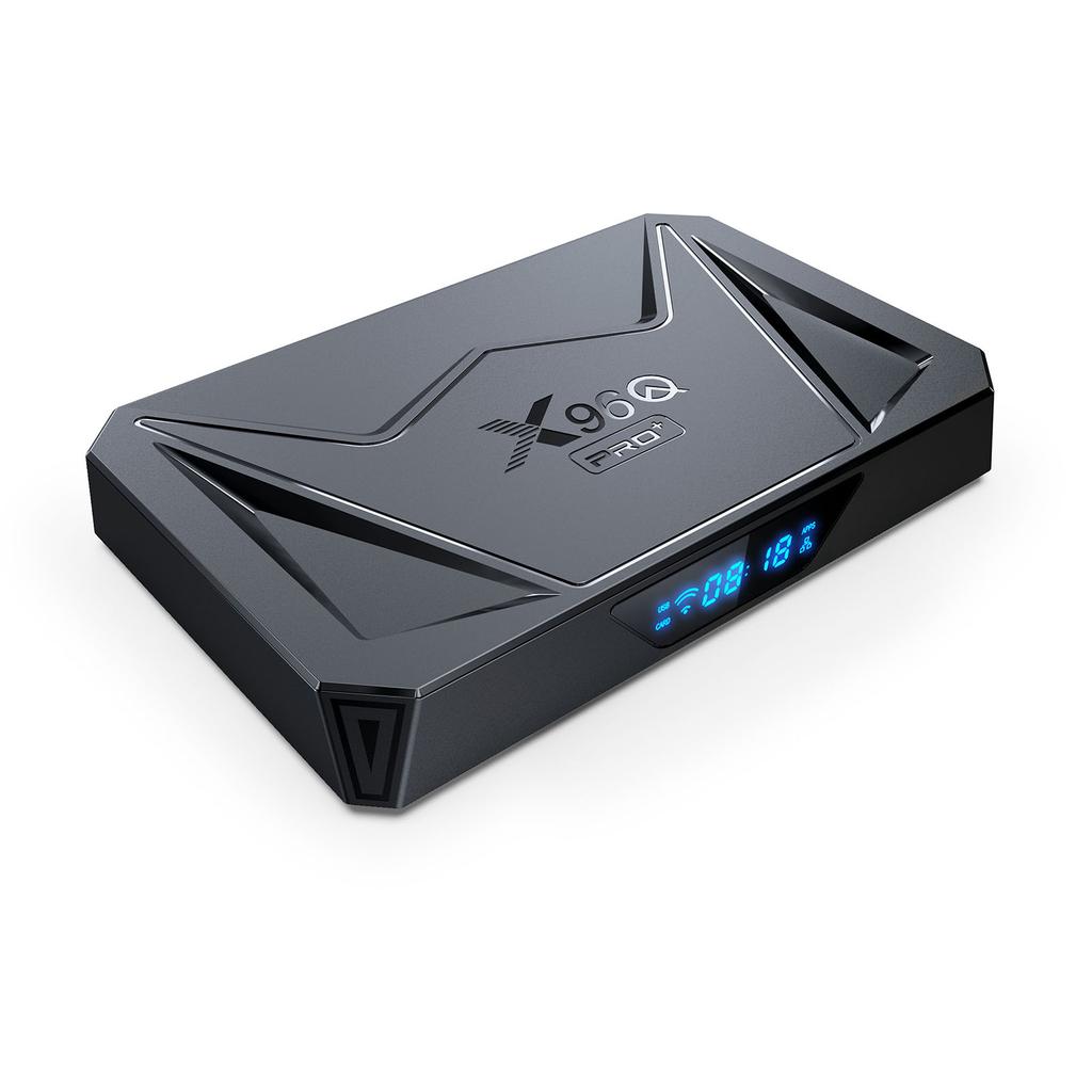 X96Q PRO+ Android 14.0 Smart TV Box H728 Octa-core 4K Media Player H.265 VP9 8K Decording Streaming