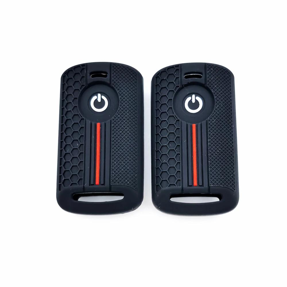 For Yamaha Xmax 125 250 309 300 400 Tricity    Nmax 125 Tmax Tech Max Keychains Silicone Motor Key Cover Case Shell